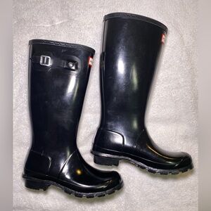 Hunter Black Women's Winter & Rain Boots